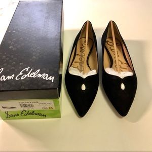 Sam edelman Ruby flats in black suede